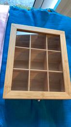 9 vaks theedoos van Bredemeijer., Ophalen of Verzenden, Zo goed als nieuw