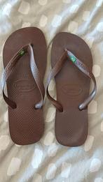 Havaianas Brasil Bruin EUR 45/46, Schoenen of Laarzen, Bruin, Ophalen of Verzenden, Zo goed als nieuw