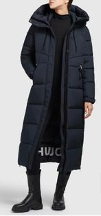 Khujo Lange Winterjas Marineblauw - Ruime M - Nieuwstaat, Maat 38/40 (M), Blauw, Khujo, Ophalen of Verzenden