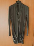 Aparte zwierige taupe vest-shirt-jas ELSEWHERE, L snazzeys, Kleding | Dames, Bruin, Verzenden, Elsewhere, Maat 42/44 (L)