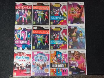 Nintendo wii just dance spellen prijzen zie omschrijving  beschikbaar voor biedingen