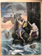 Tekening: Zondvloed scène, Ophalen of Verzenden