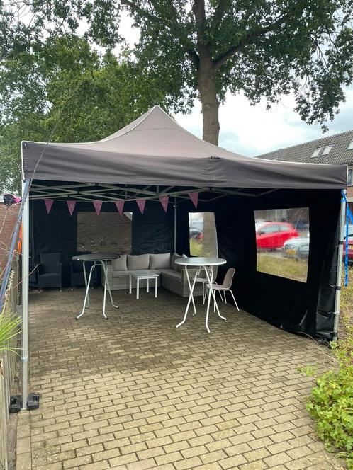 Easy up partytent te huur almere 4x4 4x6 4x10, Tuin en Terras, Partytenten, Zo goed als nieuw, Partytent, Minder dan 5 meter, Minder dan 4 meter