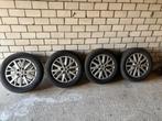 Set renault megane velgen 205/60-r16 4 seizoenen, Ophalen, Gebruikt, 16 inch, Banden en Velgen