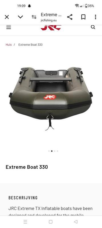 JRC 330 rubberboot met minn kota 55lbs traxxis beschikbaar voor biedingen