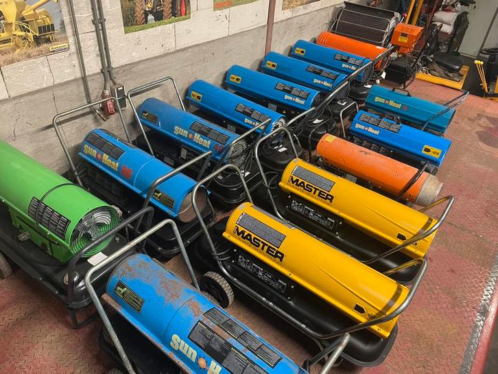 Heteluchtkanonnen diesel heaters, Doe-het-zelf en Verbouw, Verwarming en Radiatoren, Gebruikt, Overige typen, 800 watt of meer