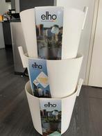 3 elho buiten plantenpotten met solar verlichting, Tuin en Terras, Bloembakken en Plantenbakken, Ophalen, Rond, Kunststof, Minder dan 30 cm