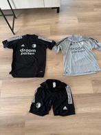 Adidas Feyenoord Shirt - Gedragen, Kleding | Dames, Maat 38/40 (M), Zwart, Ophalen of Verzenden, Fitness of Aerobics