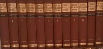Winkler Prins Encyclopedie 7e druk + Jaarboeken beschikbaar voor biedingen