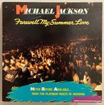 Michael Jackson lp - Farewell my summer love + bonus poster, Cd's en Dvd's, Vinyl | R&B en Soul, Overige formaten, Gebruikt, Ophalen of Verzenden