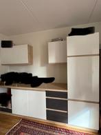 Keuken, Huis en Inrichting, Keuken | Complete keukens, Ophalen, Zo goed als nieuw, Wit