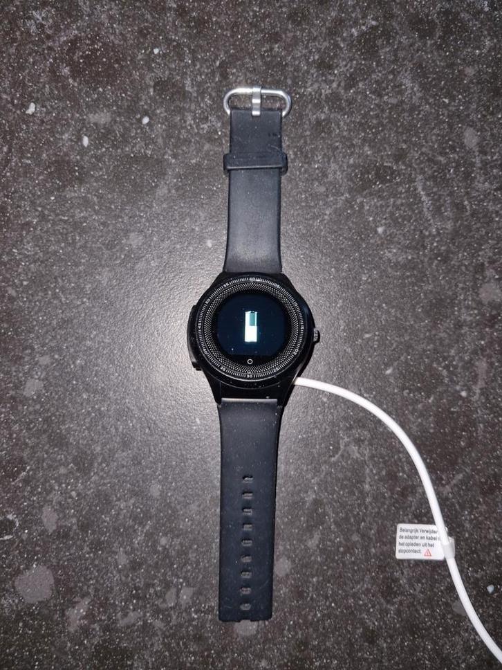 One2track Kinderhorloge - Veilig en verbonden!, Sieraden, Tassen en Uiterlijk, Smartwatches, Gebruikt, Zwart, Afstand, GPS, Stappen