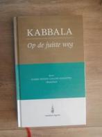 Kabbala - op de juiste weg - Moše Ḥayyīm Luz̲aṭo, Verzenden, Zo goed als nieuw, Overige onderwerpen, Achtergrond en Informatie