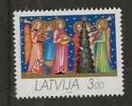 Letland 71, engelen muziek, Verzenden, Overige landen, Gestempeld