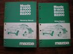 Mazda B1600-2000-2200 SET 2-delig Werkplaatshandboek, Auto diversen, Handleidingen en Instructieboekjes, Ophalen of Verzenden