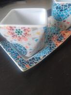 madrid mozaïek keramik thee of koffie kopjes gaudi merk, Ophalen of Verzenden