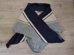 Sjaal/ omslagdoek merk Maison Scotch -- Amsterdams blauw --, Ophalen of Verzenden, Sjaal, Zo goed als nieuw, Maison Scotch