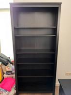 boekenkast, 50 tot 100 cm, 25 tot 50 cm, Ikea Hemnes zwart, Grenenhout