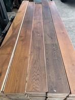 Eiken vloer 47m2 multivloer 17,5cm breed 2cm dik toplaag 6mm, Ophalen, Gebruikt, Onbekend, Vloerdelen of -planken
