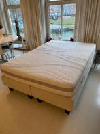 Luxe boxspring bed twijfelaar met pocketveren matras 140x200, Ophalen, Gebruikt, Overige kleuren, 140 cm