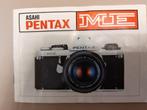 Camera Asahi Pentax ME handleiding, Spiegelreflex, Gebruikt, Ophalen of Verzenden, Pentax