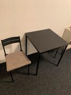Ikea tafel met stoel - 25 euro, Ophalen, Gebruikt, Vierkant, Tot twee personen