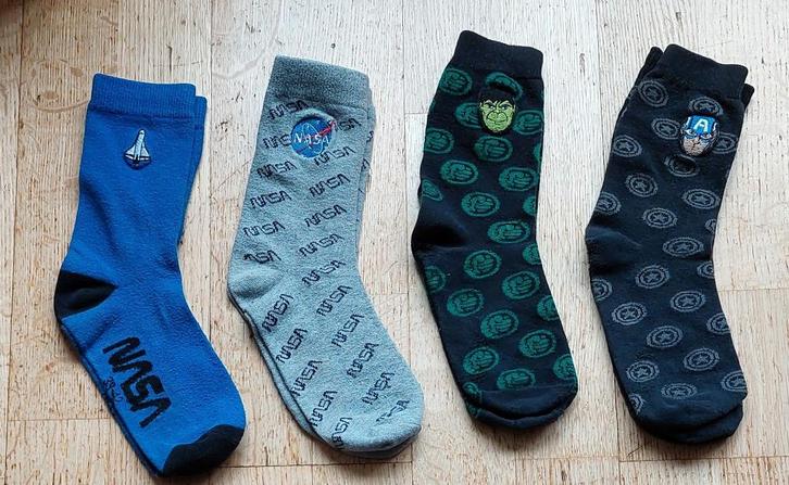 Jongens sokken maat 38/39, Kinderen en Baby's, Kinderkleding | Schoenen en Sokken, Zo goed als nieuw, Sokken, Jongen, Ophalen of Verzenden