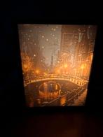 Winter tafereel wand licht bakje, Ophalen of Verzenden, Zo goed als nieuw