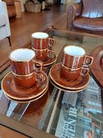 Franse Brocante Expresso Kopjes Delaunay Stuze Drome, Antiek en Kunst, Ophalen of Verzenden