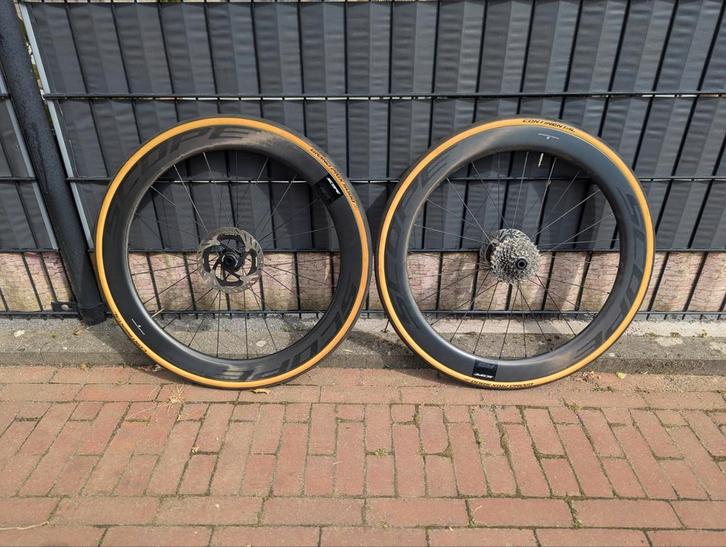 Scope R5 wielset, Fietsen en Brommers, Fietsonderdelen, Zo goed als nieuw, Racefiets, Wiel, Ophalen