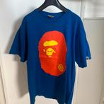 Vintage bathing ape shirt, Gedragen, Blauw, Ophalen of Verzenden, Maat 56/58 (XL)