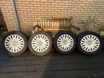 Set winterbanden op stalen velgen – 205/55  R16 – goede DOT, Auto-onderdelen, Banden en Velgen, Ophalen, 16 inch, Banden en Velgen
