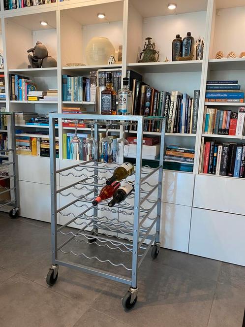 Wijnrek, Huis en Inrichting, Kasten | Stellingkasten, Gebruikt, Ophalen