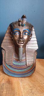 Tutankhamun farao egyptian beeld brons  veronese 2000, Antiek en Kunst, Ophalen of Verzenden