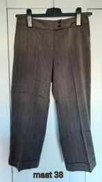Mooie bruine 3/4 pantalon broek maat 38, Bruin, Zo goed als nieuw, Driekwart, Ophalen
