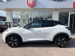 Nissan Juke 1.0 DIG-T N-Design Navigatie, 360" Camera, LMV,, Voorwielaandrijving, Stof, Wit, Origineel Nederlands