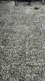 Grindtegels (gratis), Tuin en Terras, Ophalen, Gebruikt, Grijs