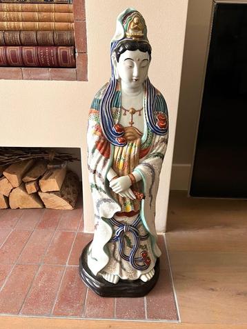 GuanYin, Japans Kutani porseleinen beeld beschikbaar voor biedingen