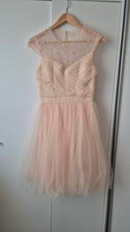 Elegante Crème Beige Avondjurk, Galajurk, Little mistress, Beige, Ophalen of Verzenden