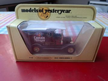 Matchbox Yesteryear Y12 T-Ford Captain Morgan - mint in box beschikbaar voor biedingen