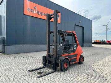 Linde H80D-03 FORKLIFT, 8000KG, duplex, 6 cil Deutz diesel,  beschikbaar voor biedingen
