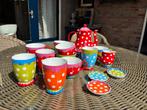 Oilily Servies, Huis en Inrichting, Keuken | Servies, Ophalen of Verzenden, Porselein, Overige stijlen, Kop(pen) en/of Schotel(s)