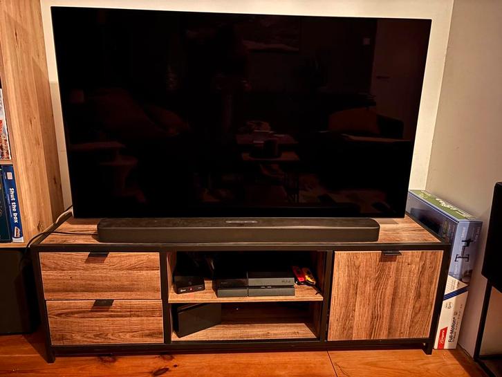 Tv meubel, Huis en Inrichting, Kasten | Televisiemeubels, Gebruikt, Minder dan 100 cm, 50 tot 100 cm, 25 tot 50 cm, Ophalen