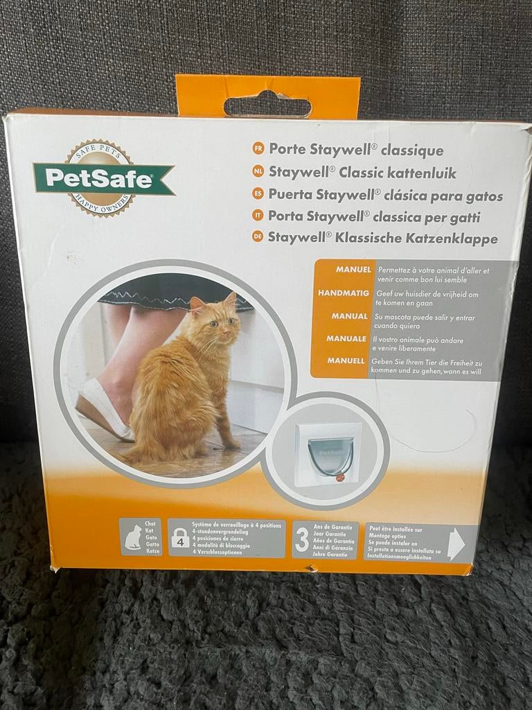 Kattenluik nieuw in doos., Ophalen of Verzenden, Nieuw