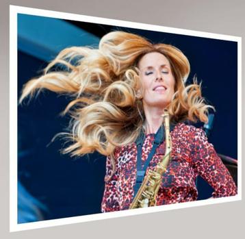 * Candy Dulfer fine art foto print beschikbaar voor biedingen