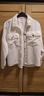 Witte oversized dames blouse corduroy xs bien blue sting, Ophalen of Verzenden, Zo goed als nieuw, Maat 34 (XS) of kleiner, Wit