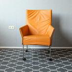 2x Showroommodel Montis Charly fautueil cognac/oranje, Huis en Inrichting, Bureaus, Niet ingevuld, Niet ingevuld, Ophalen of Verzenden