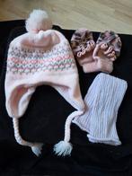 Roze Winterset Muts, Handschoenen & Beenwarmers, H&M, Ophalen of Verzenden, Zo goed als nieuw, Meisje