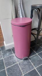 Rvs Prullenbak Kitchenmove, Ophalen, Gebruikt, Met pedaal, 50 tot 75 cm