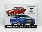 50 years Ford Mustang bord, Ophalen of Verzenden, Nieuw, Reclamebord